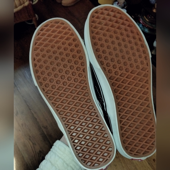 NWOB Vans Custom sz 8 slip on sneakers black - Picture 7 of 9